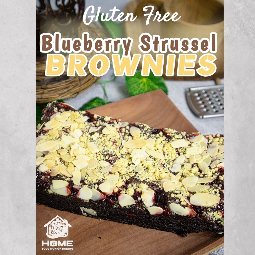 

Camilan Sehat dan Enak - Gluten Free Blueberry Strussel