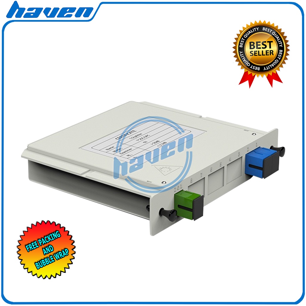 Passive Splitter Box 1:2 SC UPC Spliter Pasif Box 1:2 Fiber Optik