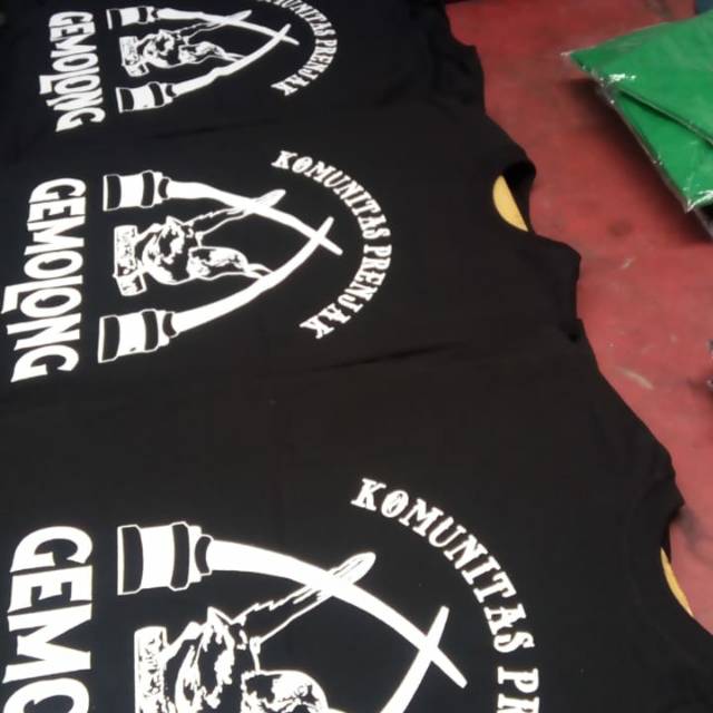 Jasa Kaos Sablon/ Satuan /Grosir