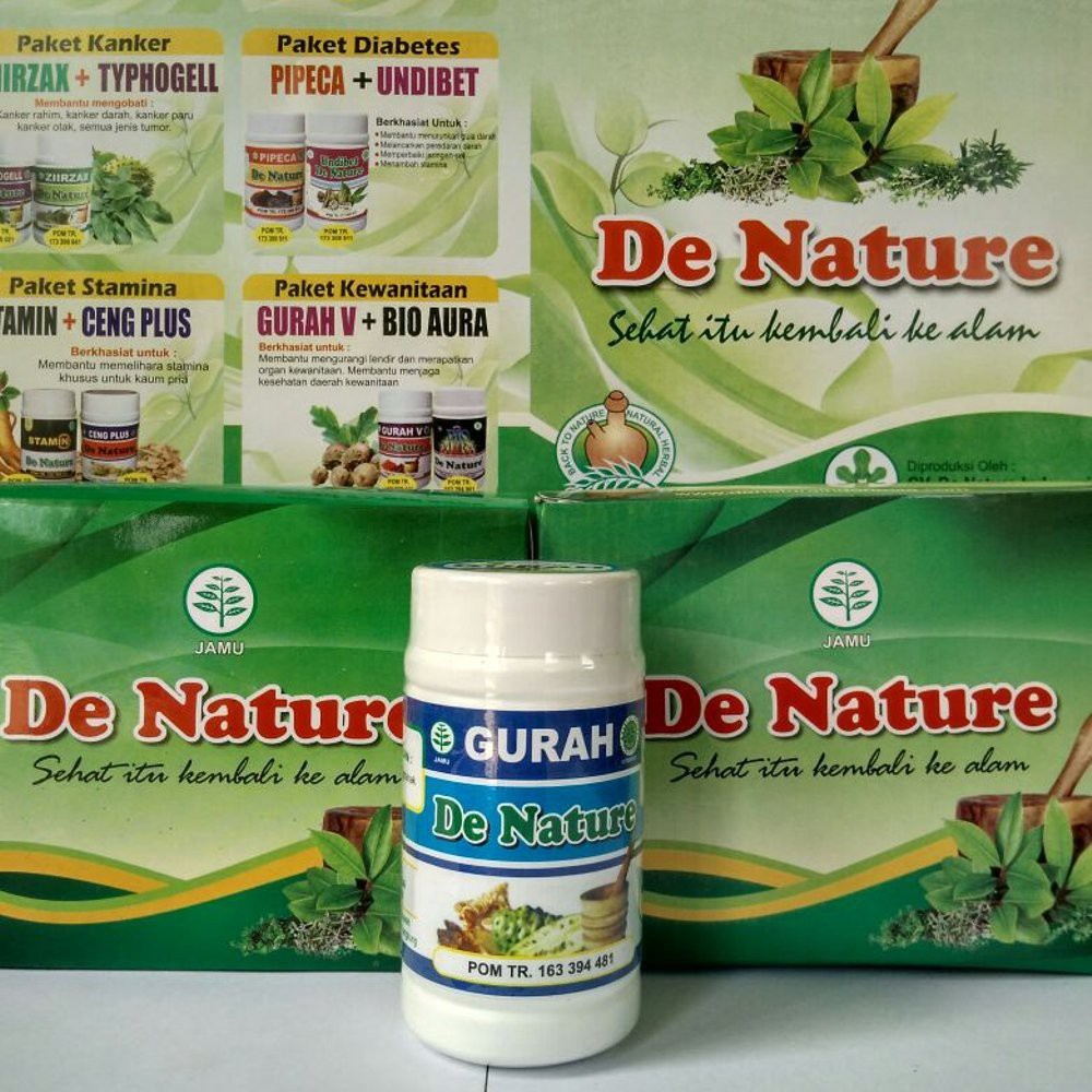 Herbal Obat Gurah Suara | Obat Pita Suara | Gurah De Nature Asli Ampuh Mengobati Suara Serak