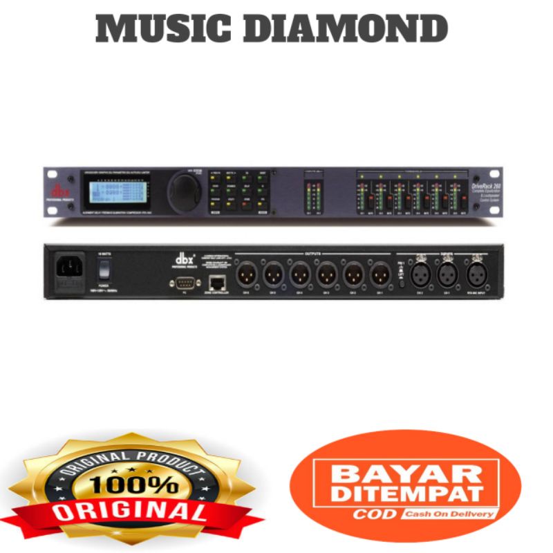 speaker Management DriveRack 260