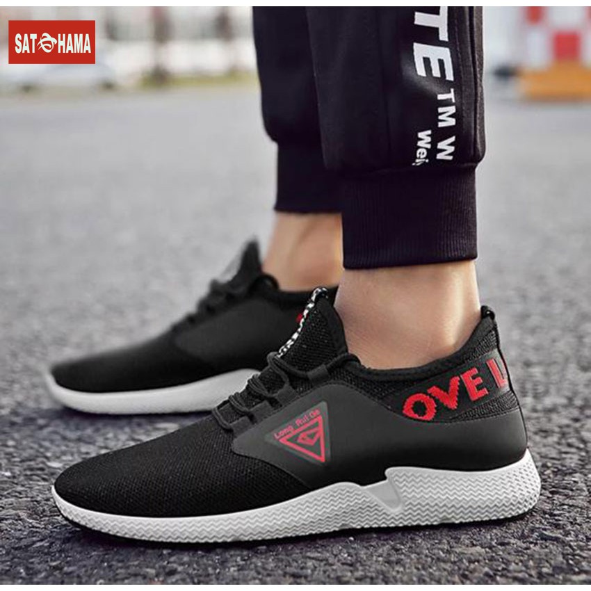 Satohama Sepatu Pria Sepatu Sneakers Sepatu Import Sepatu Trendy Sepatu Korean Mewah Hitam