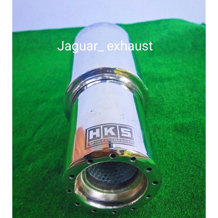 Promo knalpot racing HKS GRONEL CROOM, gran max, ayla, agya, xenia,yaris, jazz, mobilio, crv, hrv dl