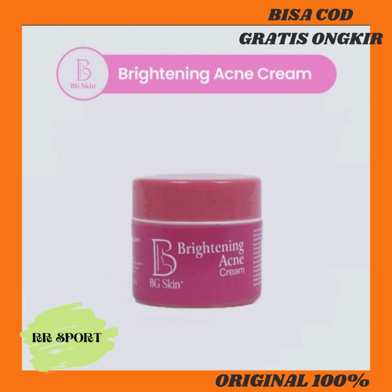 BG SKIN Night Cream Acne Luxury / Cream Malam Acne Luxury / Night Cream Brightening Acne BG Skin / B