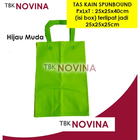 TAS SPUNBOUND / TAS KAIN DUS NASI / TAS NASI KOTAK / TAS KOTAK KUE / SHOPPING BAG