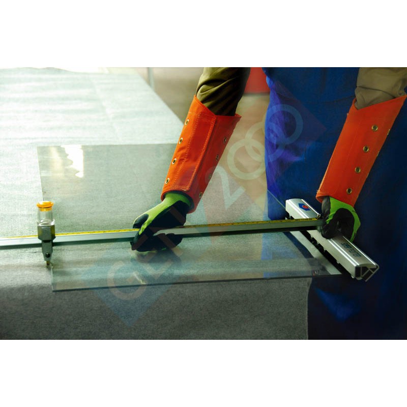Glass Straight T Cutter Alat Mesin Pemotong Kaca Lurus 60 Cm Glass Cutter