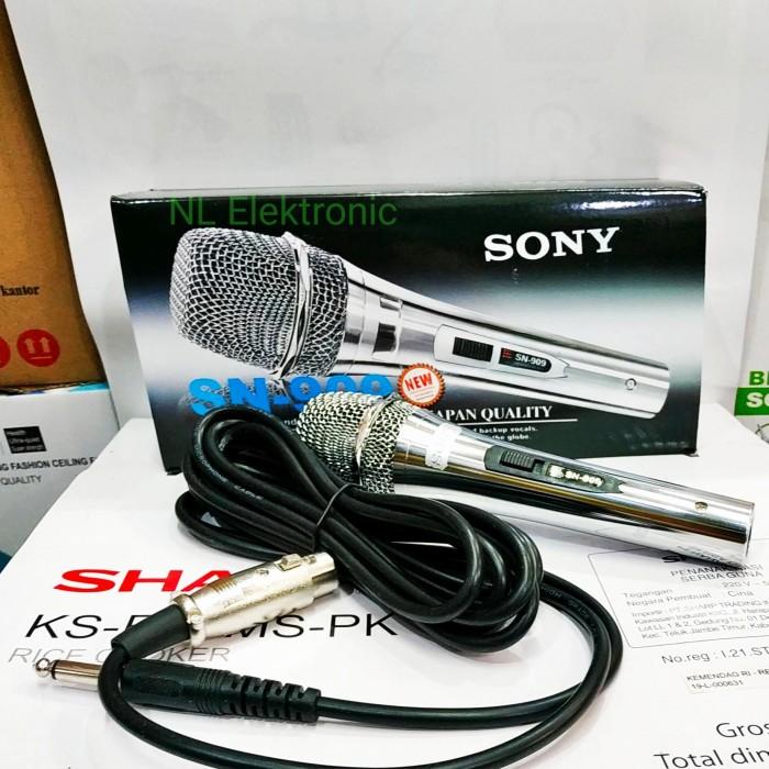 Mic Sony Sn-909-Microphone Kabel Sony-Mic Kabel Sony
