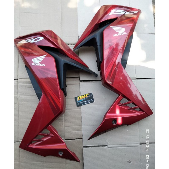 cover sayap Honda Supra GTR 150 cover body depan Supra GTR 150 cover sayap depan Supra GTR 150