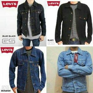 jaket denim levis pria