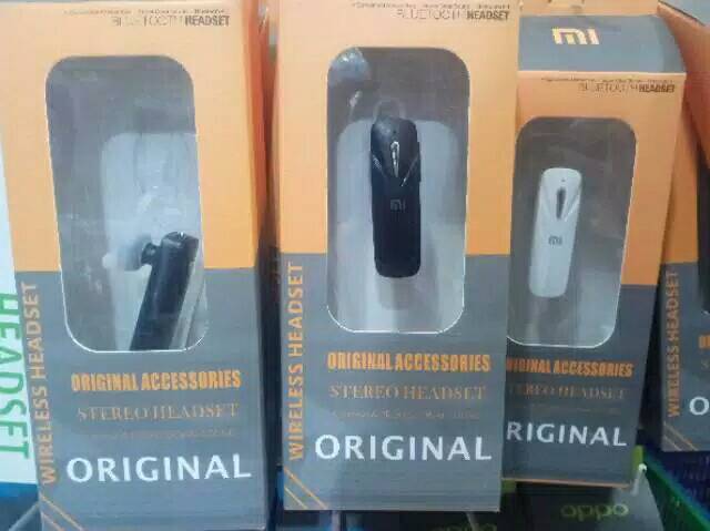 HEADSET BLUETOOTH BRANED COCOK UNTUK SEMUA HANDPHONE