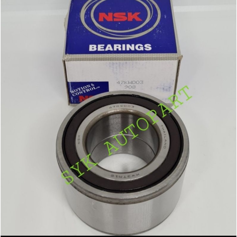 Bearing  47KWD03 NSK ABS/Bearing  roda depan ford ranger new 2.2 sensor ABS