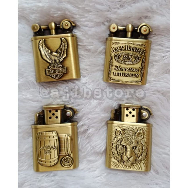 KOREK API MANCIS LIGHTER FULL BESI MOTIF, KOREK API GAS MOTIF