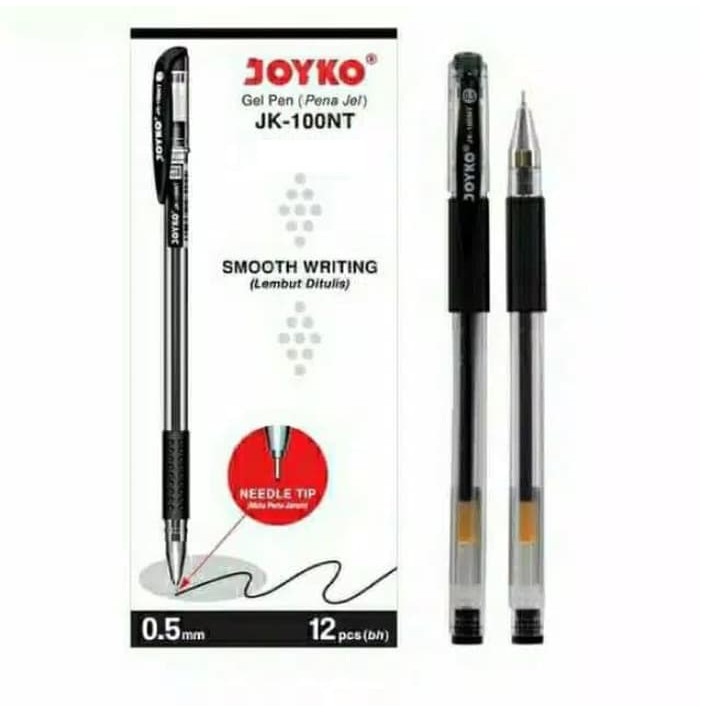 

Pulpen Gel Joyko JK-100NT 0,5mm Hitam