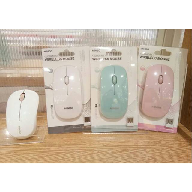 MINISO WIRELESS MOUSE / MOUSE TANPA KABEL / MOUSE WIRELESS MINISO