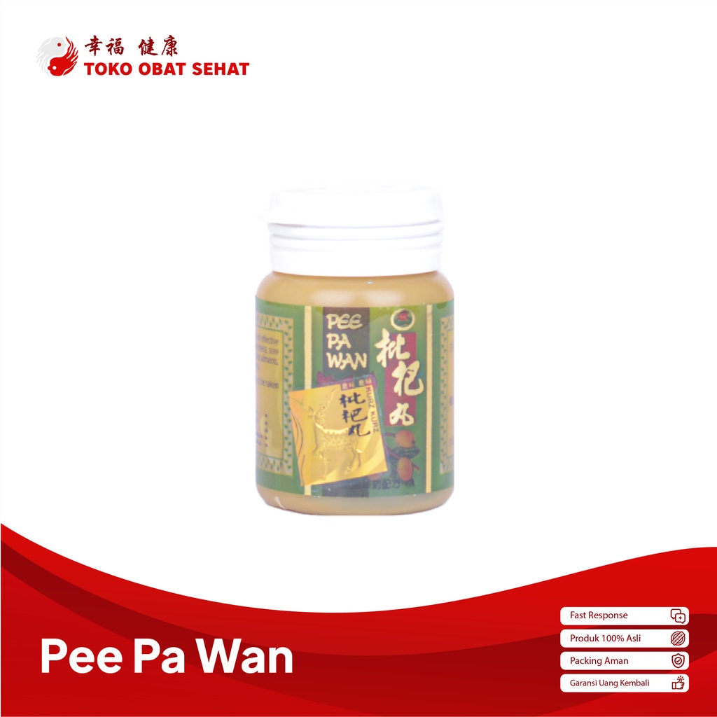 PEE PA WAN ORIGINAL obat batuk - pilek - demam herbal