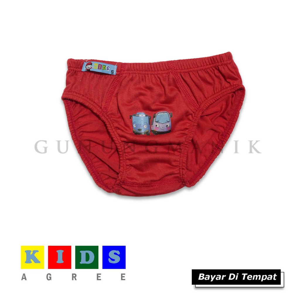 CELANA DALAM ANAK AGREE KIDS SIZE S.M.L BAHAN KATUN LEMBUT TERMURAH