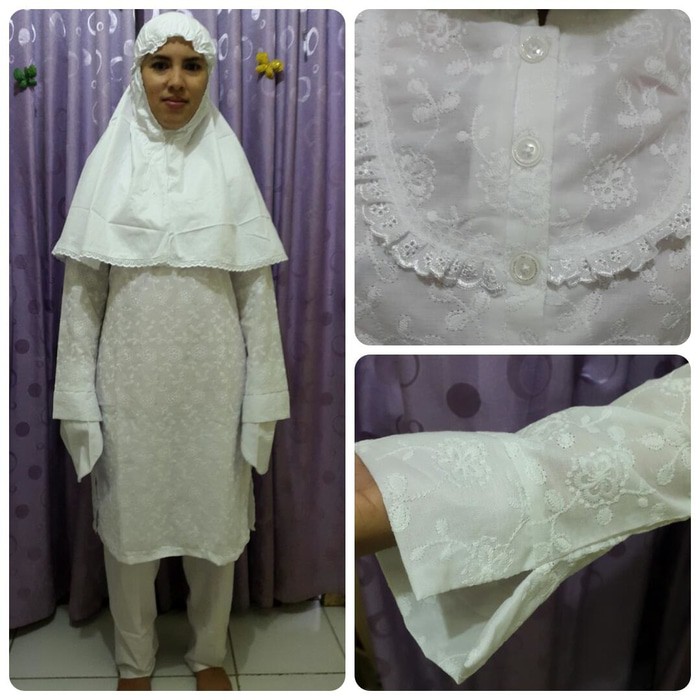 Baju Ihrom - Haji - Umroh - Manasik - Perempuan