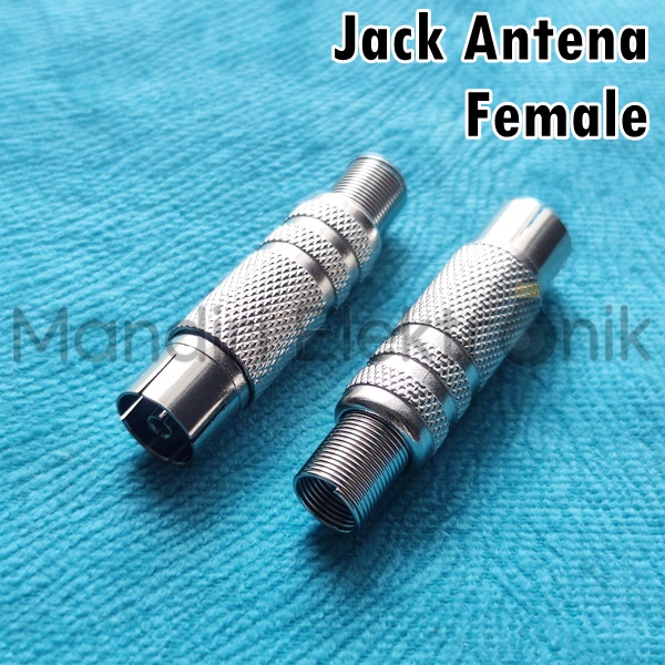 Jack Antena TV Female Besi - Jack TV Besi Cewek - Jack Antena TV Nikel Female