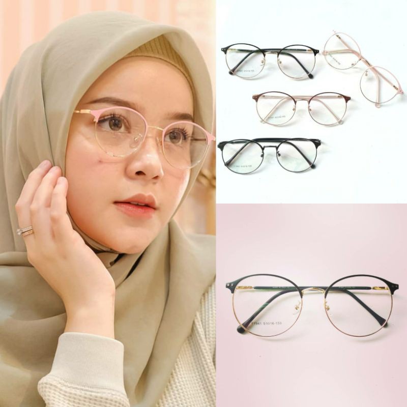 Kacamata Wanita | Kcamata Antiradiasi | Frame Kcamata | Kcamata korea | Kcamata Fashion frame 1941