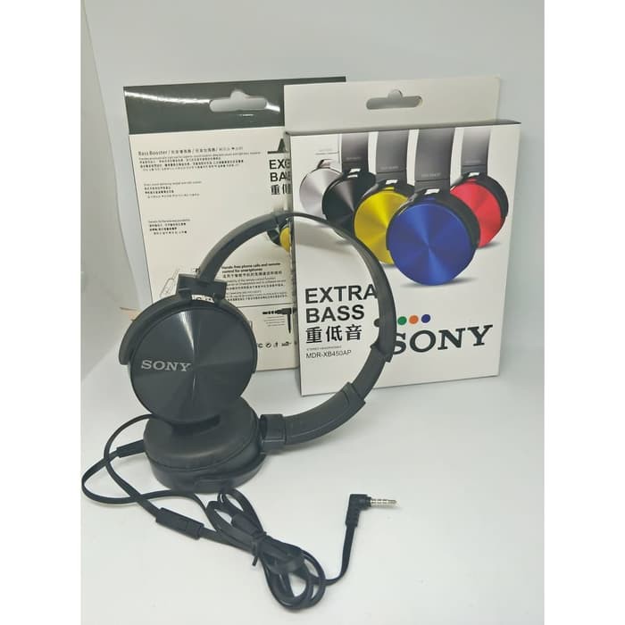 HANDSFREE HEADPHONE BANDO S-O-N-Y MDR XB450AP