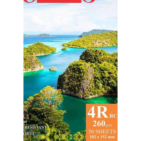 

SPECTRA RC Inkjet Paper Silky 4R 260 gsm