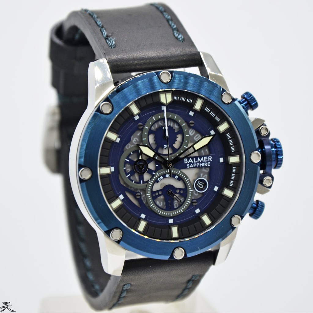 Jam Tangan Pria Balmer B.7988MS Blue