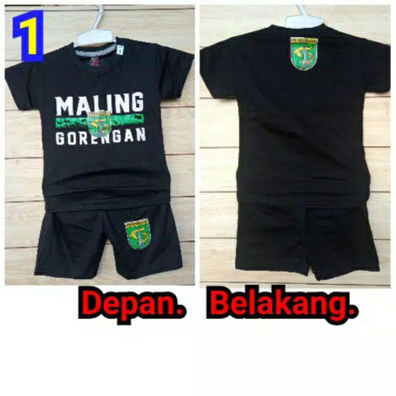 SETELAN BONEK ANAK PERSEBAYA KIDS