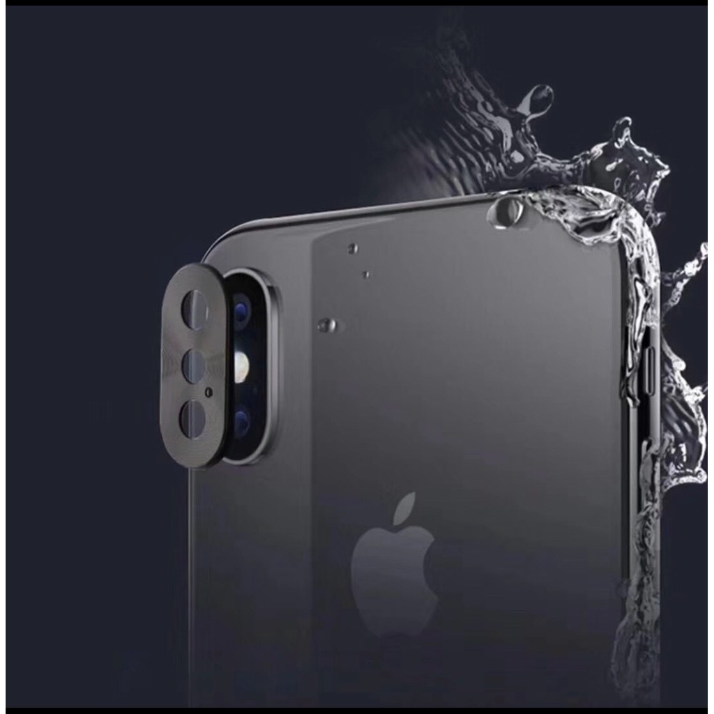 L02 Iphone X / XS / XS MAX Aluminium Lens Cover / Lens Protector / Pelindung Camera