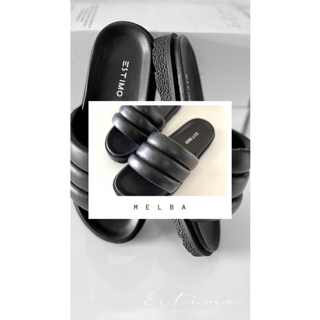 Sandal slip on wanita | MELBA by estimo.look | sandal wanita sandal cewek