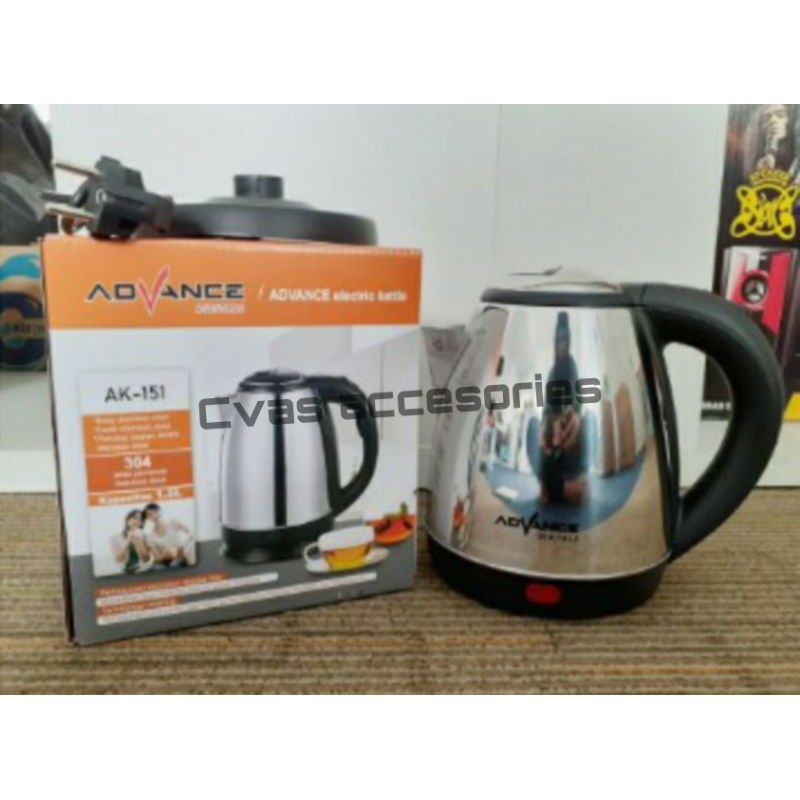 Teko Listrik / Kettle Elektrik Pemanas Air ADVANCE AK-151