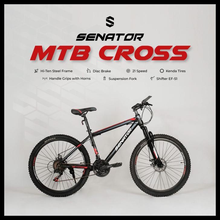 Sepeda Gunung Mtb Senator Cross