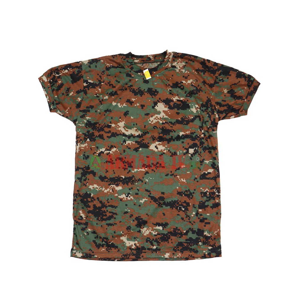 Kaos Oblong Loreng Marpad TNI Army