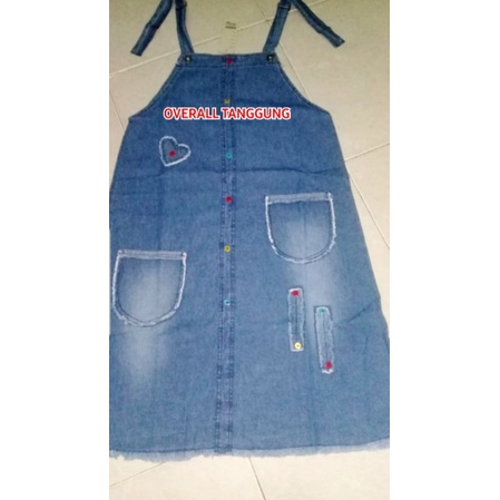 Baju Overall Jeans Anak / Baju Kodok Jeans Anak