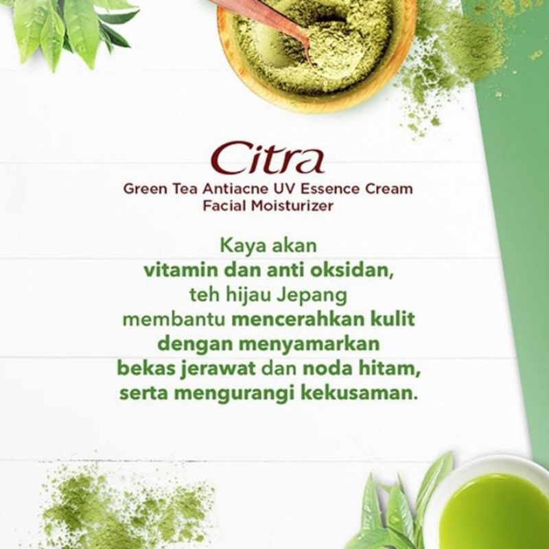 CITRA Green Tea Anti Acne Moisturizer 40gr