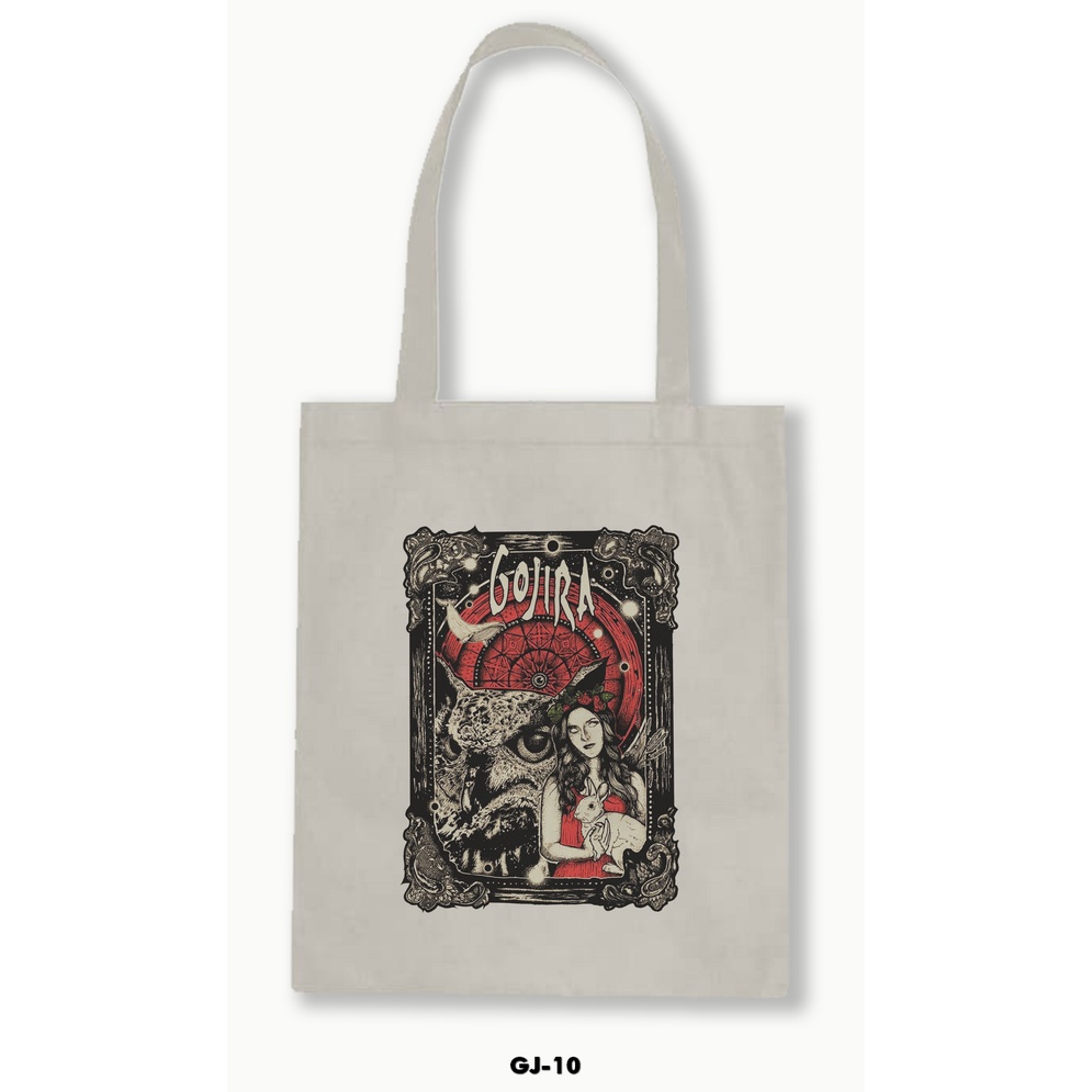 TOTE BAG BLACU - GOJIRA 01