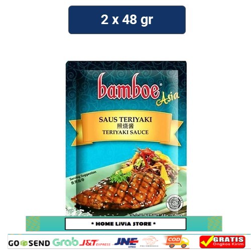 

Bamboe Bumbu Saus Teriyaki 2 x 48 gr