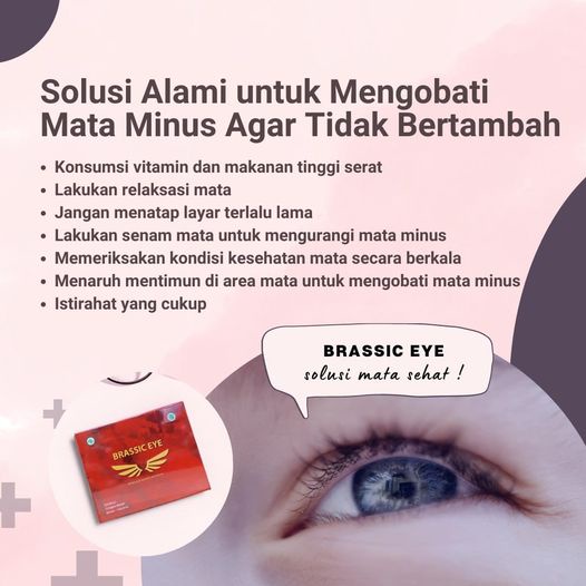 Brassic eye Original 100% Mata lelah Mata Sering Pusing Sakit Mata minus Kesehatan Mata by Ippho Santosa