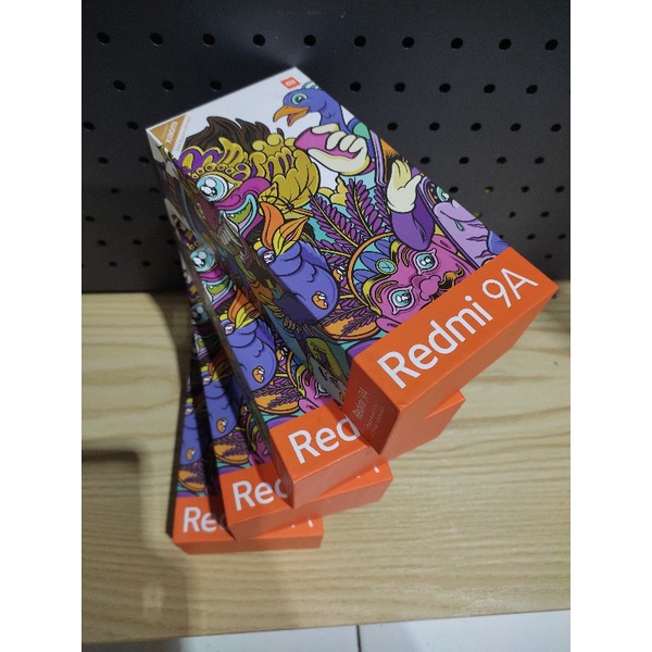 redmi 9a 2/32gb fullset ori second like new mulus, nominus