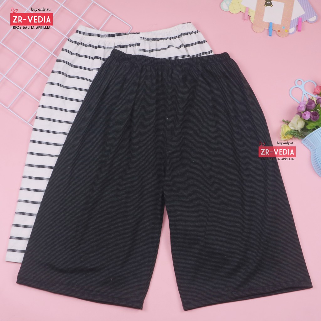 Celana Wanita Selutut Pendek Big Size Muat Sampai Super Jumbo / Dalaman Short Pants Harian Adem