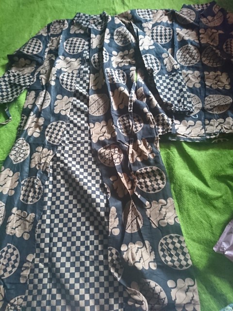 Gamis Batik Motif Lawasan | Baju Batik Couple Pasangan, Couple Suami Istri |ukuran Standar Dan Jumbo