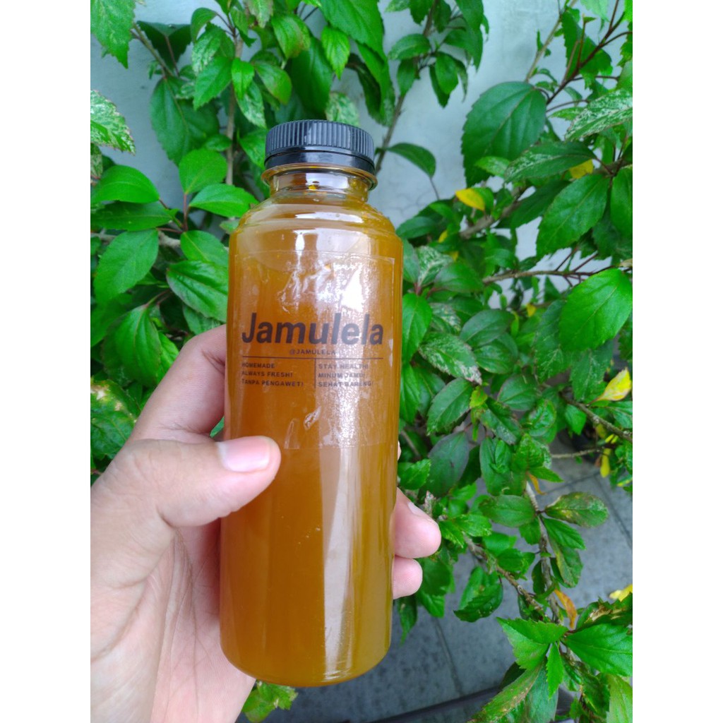 

Jamu Jahe Kunyit Empon-Empon 250ml 100% Alami Tanpa Pemanis Buatan