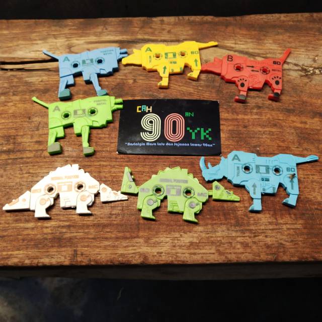 ROBOT KASET Transformasi Hewan 2 in 1. Mainan LEGEND Cowok 90an. MURAH