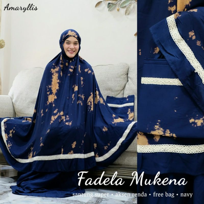 Fadela mukena rayon