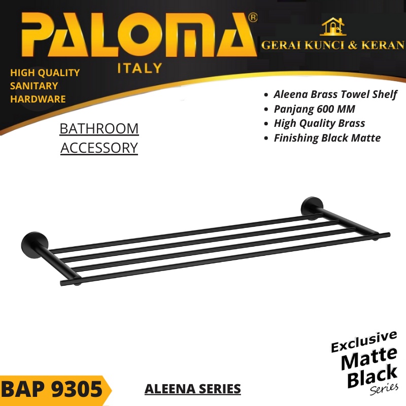 PALOMA BAP 9305 Rak Handuk Baju Gantungan Hanger Dinding Kamar Mandi