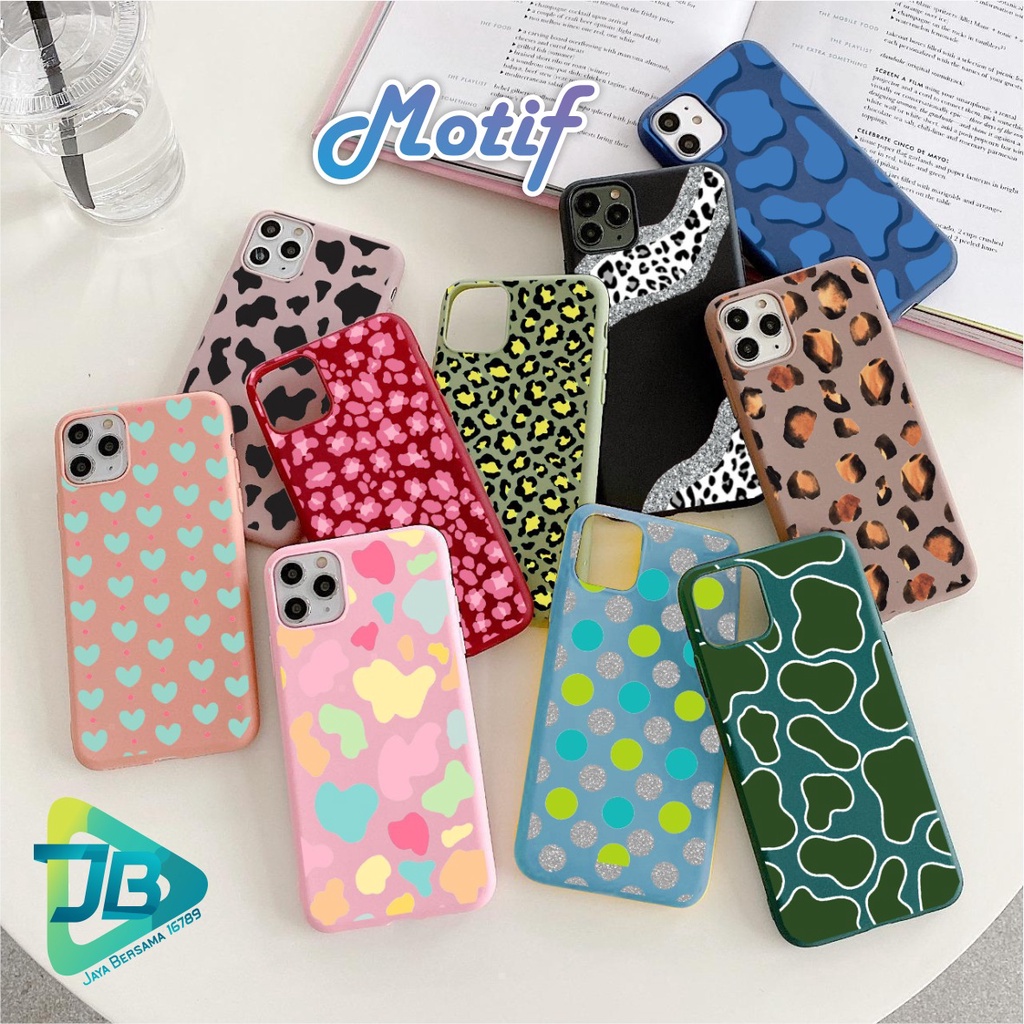 SOFTCASE MOTIF OPPO VIVO XIAOMI SAMSUNG REALME IPHONE ALL TYPE JB4979