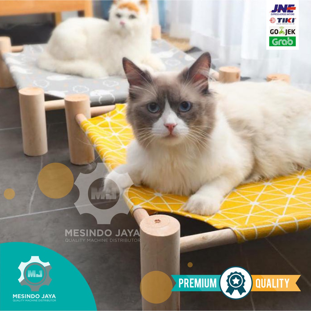 Pet Hammock Bed Kucing / Anjing Hewan Tempat Tidur / Ayunan Elevated