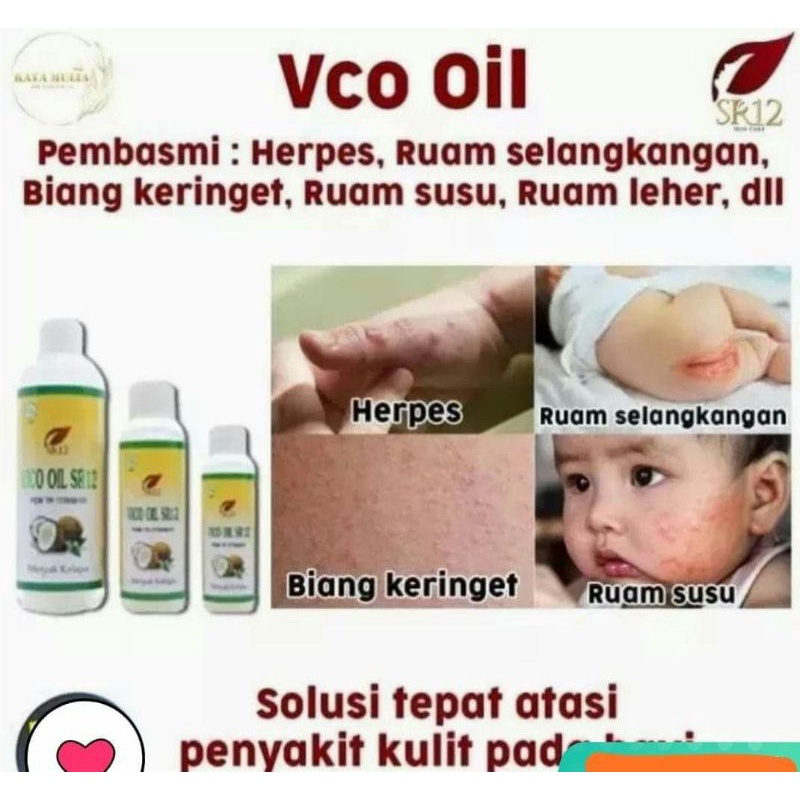 

Sr12 Vco Virgin coconut oil Minyak Kelapa Murni end Kapsul isi 100