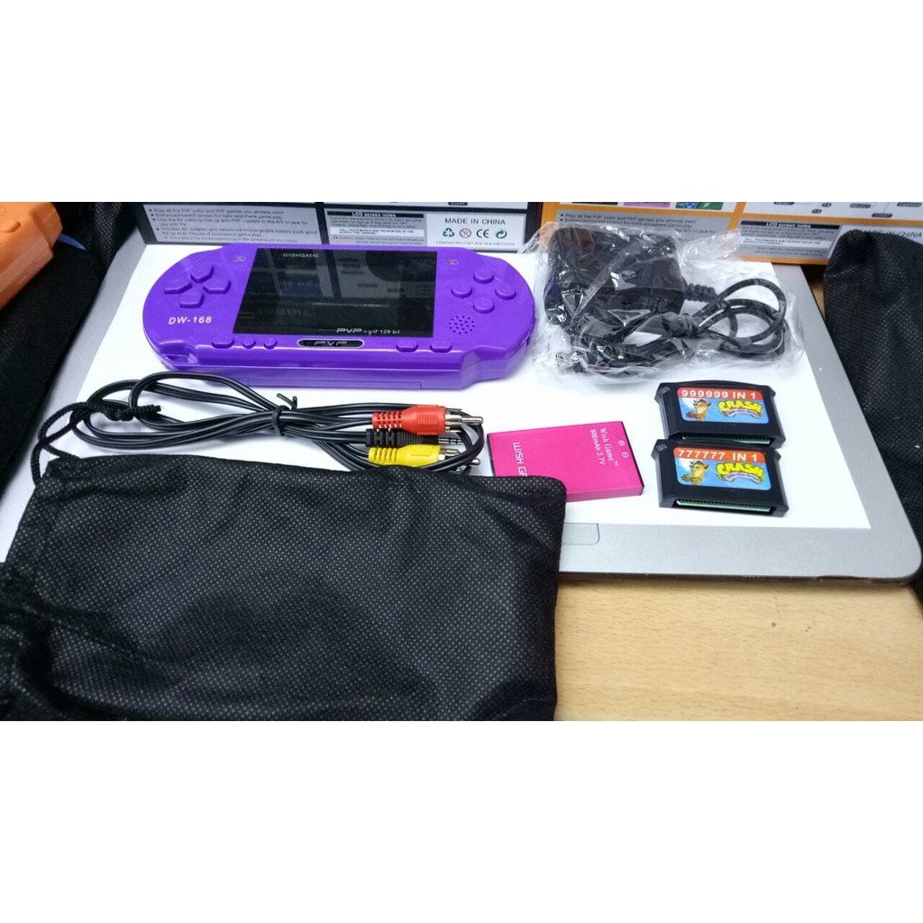 Terlaris GAME PORTABLE PV DW 168 PSP NDS GAME BOY