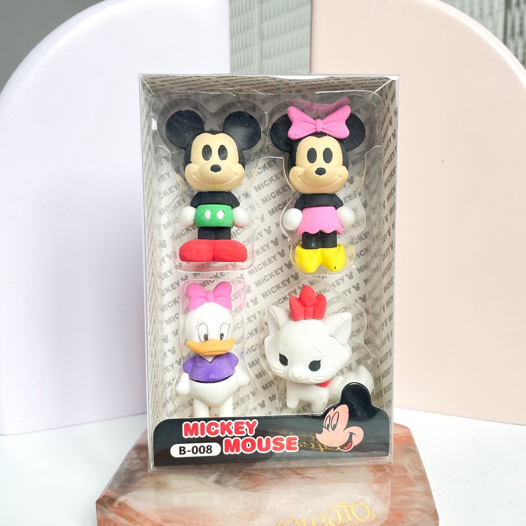 

PENGHAPUS DISNEY SET 4 PCS UNIK LUCU ERASER HAPUSAN READY MURAH COD GROSIR BERKUALITAS PREMIUM