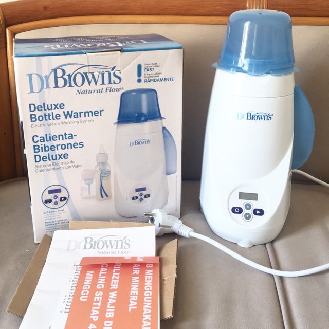 warming dr browns bottles